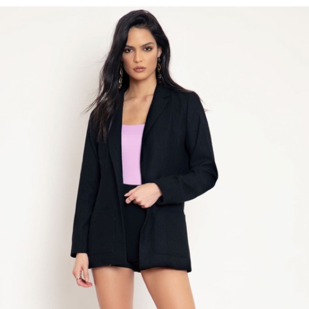 Blackmilk Black Blazer Museum